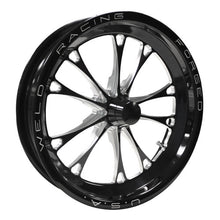 Charger l'image dans la galerie, 84B-17000 - Weld Racing V-Series Frontrunner 17X2.15 Anglia Spindle ET -13mm Black - Weld Racing Wheels Canada