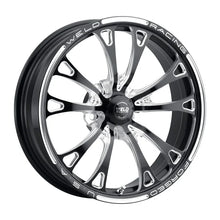 Load image into Gallery viewer, 84C-1806256-B - Weld Racing V-Series Frontrunner 18X6 5X120 ET -8mm Gloss Black Milled - Weld Racing Wheels Canada
