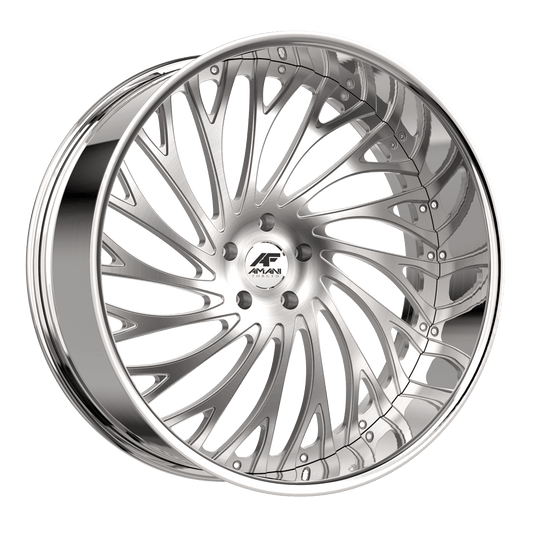 VAM289342L83F1BCX - Amani Vamos 28X9 5X120 / 5X127 1mm Chrome - Amani Wheels Canada
