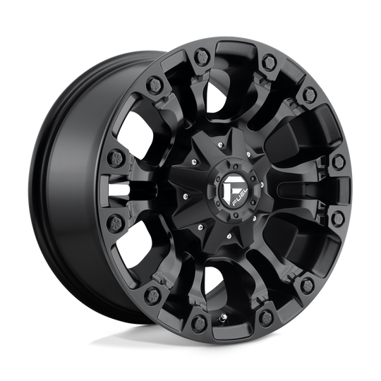 D56020907057 - Fuel Offroad D560 Vapor 20X9 5X139.7 5X150 20mm Matte Black - Fuel Offroad Wheels Canada