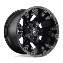 Charger l'image dans la galerie, D56020202647 - Fuel Off-Road D560 Vapor 20X12 5X114.3 ET -44mm Matte Black - Fuel Off-Road Wheels Canada