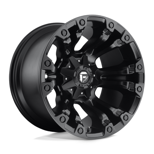 D56020202647 - Fuel Off-Road D560 Vapor 20X12 5X114.3 ET -44mm Matte Black - Fuel Off-Road Wheels Canada