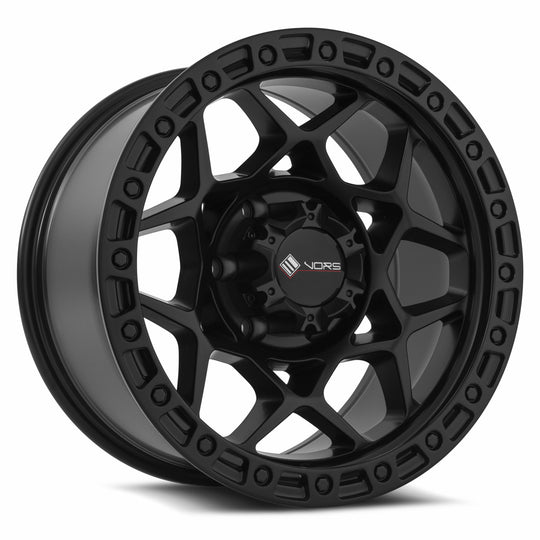 VE061790639-12MB - Vors VE6 17X8.5 6X139.7 -12MM Matte Black For Tacoma 4Runner FJ Cruiser - Vors Wheels Canada