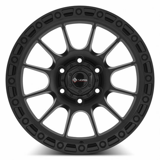 VE121790639-12MB - Vors VE12 17X8.5 6X139.7 -12MM Matte Black For Tacoma 4Runner FJ Cruiser - Vors Wheels Canada
