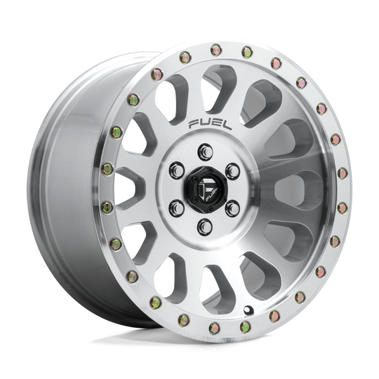 D64717907345 - Fuel Off-Road D647 Vector 17X9 5X127 -12 mm Diamond Cut Machined With Clear Coat With - Fuel Off-Road Wheels Canada