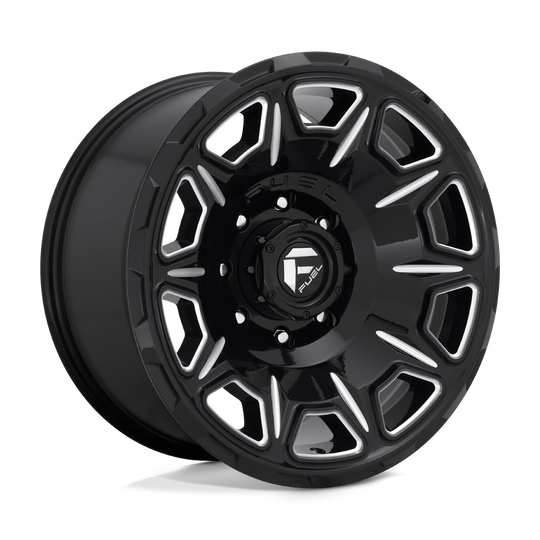 D68820001747 - Fuel Off-Road D688 Vengeance 20X10 8X170 -18 mm Gloss Black Milled - Fuel Off-Road Wheels Canada