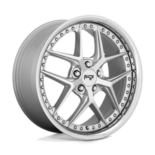 Load image into Gallery viewer, M2252090F8+38 - Niche M225 Vice 20X9 5X112  38mm Matte Silver - Niche Wheels Canada