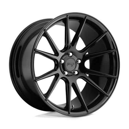 M1522090F8+38 - Niche M152 Vicenza 20X9 5X112  38mm Gloss Black - Niche Wheels Canada