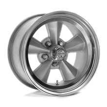 Charger l'image dans la galerie, VNT70R7765 - American Racing VNT70R 17X7 5X114.3  0mm Gunmetal W/ Polished Lip - American Racing Wheels Canada