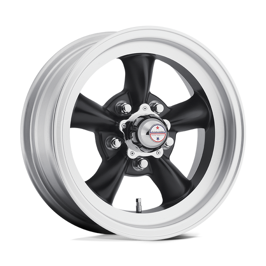 VN1055873B - American Racing VN105 Torq Thrust D 15X8.5 5X127 -25 mm Satin Black Machined Lip - American Racing Wheels Canada