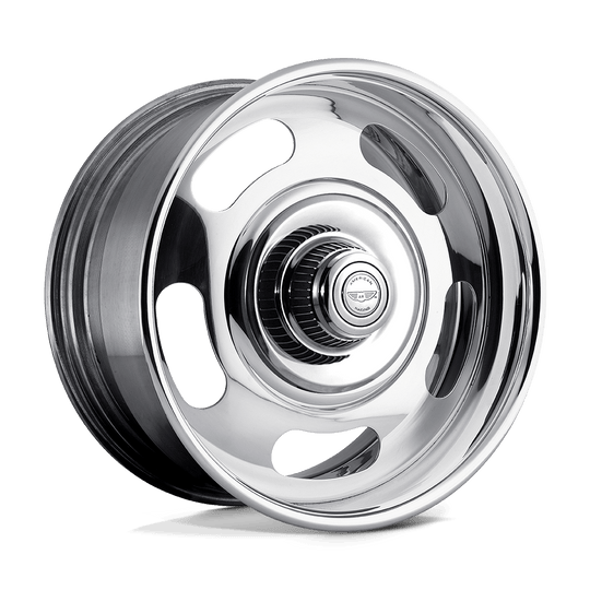 VN327P880XX - American Racing VN327 Rally 18X8 BLANK  mm Polished - American Racing Wheels Canada