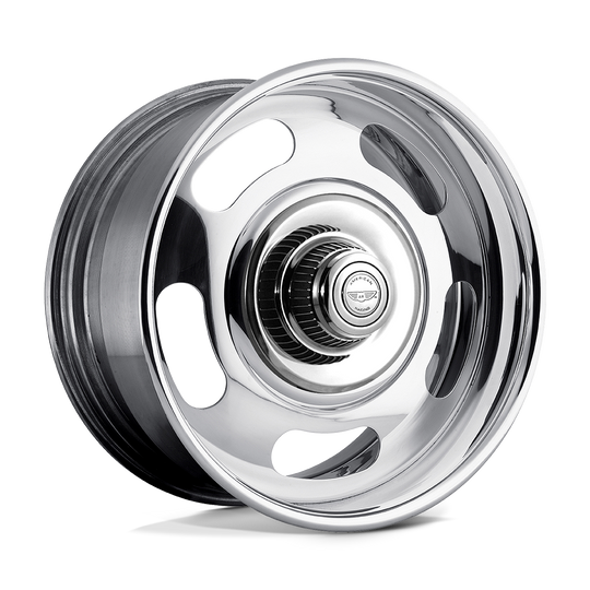 VNC327870XX - American Racing VN327 Rally 18X7 BLANK  mm Two-Piece Chrome Center Polished Barrel - American Racing Wheels Canada