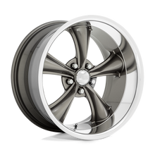 Charger l'image dans la galerie, VN338201012902US - American Racing VN338 Boss 20X10 5X114.3  2mm Graphite With Diamond Cut Lip - American Racing Wheels Canada