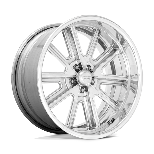 VN407P770XX - American Racing VN407 17X7 BLANK  mm Two-Piece Polished Center Polished Barrel - American Racing Wheels Canada