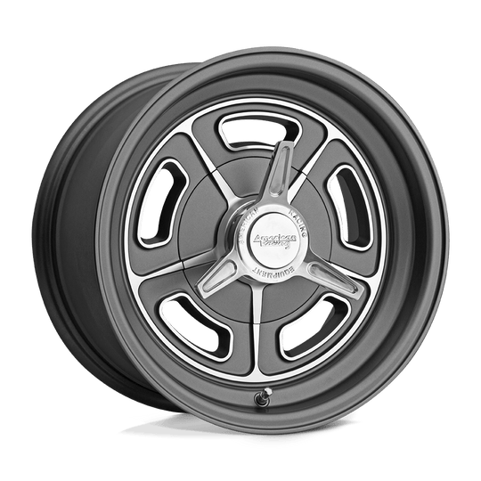 VN50255034412N - American Racing VN502 15X5 5X120.65 -12 mm Mag Gray - American Racing Wheels Canada