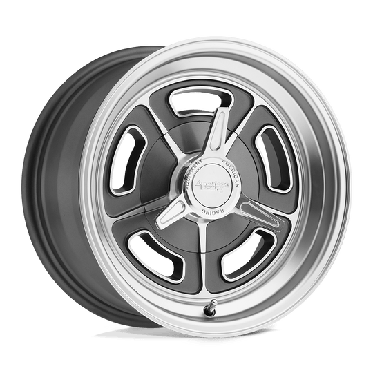 VN50257012500 - American Racing VN502 15X7 5X114.3  0mm Mag Gray Machined - American Racing Wheels Canada