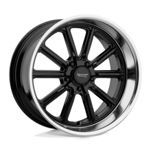 Charger l'image dans la galerie, VN50777012300 - American Racing VN507 Rodder 17X7 5X114.3  0mm Gloss Black Diamond Cut Lip - American Racing Wheels Canada