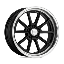 Charger l'image dans la galerie, VN51081050312 - American Racing VN510 Draft 18X10 5X127  12mm Gloss Black Diamond Cut Lip - American Racing Wheels Canada