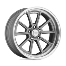 Load image into Gallery viewer, VN51081050412 - American Racing VN510 Draft 18X10 5X127  12mm Vintage Silver Diamond Cut Lip - American Racing Wheels Canada