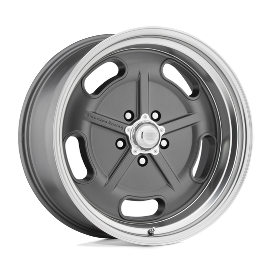 VN51129512400 - American Racing VN511 Salt Flat 20X9.5 5X114.3  0mm Mag Gray Diamond Cut Lip - American Racing Wheels Canada