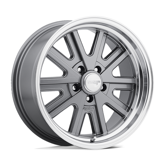 VN52777034400 - American Racing VN527 427 Mono Cast 17X7 5X120.65  0mm Mag Gray Machined - American Racing Wheels Canada