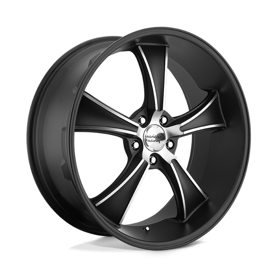 VN80528512705 - American Racing VN805 Blvd 20X8.5 5X114.3  5mm Satin Black With Machined Face - American Racing Wheels Canada