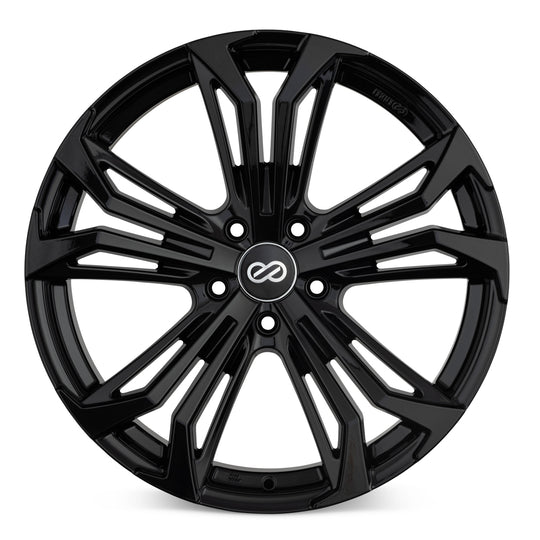 510-880-3140BK - Enkei Vortex 5 18X8 5X108 40mm Gloss Black - Enkei Wheels Canada