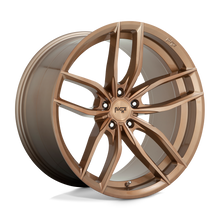 Charger l'image dans la galerie, M202209043+38 - Niche M202 Vosso 20X9 5X112  38mm Glossy Bronze Brushed - Niche Wheels Canada