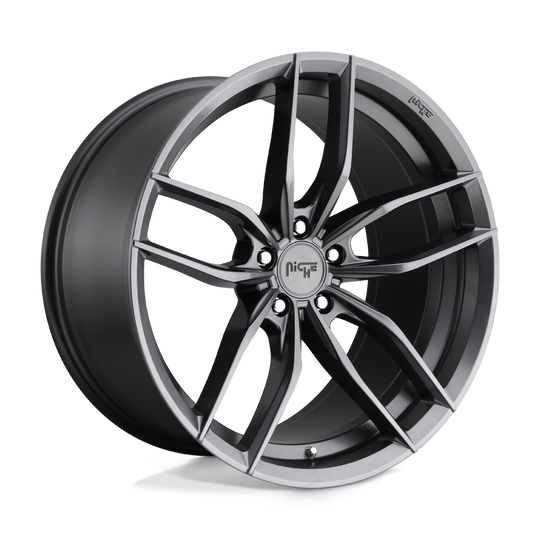 M204209043+38 - Niche M204 Vosso 20X9 5X112  38mm Matte Anthracite - Niche Wheels Canada