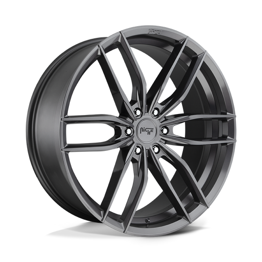 M204209078+35 - Niche M204 Vosso 20X9 6X132  35mm Matte Anthracite - Niche Wheels Canada