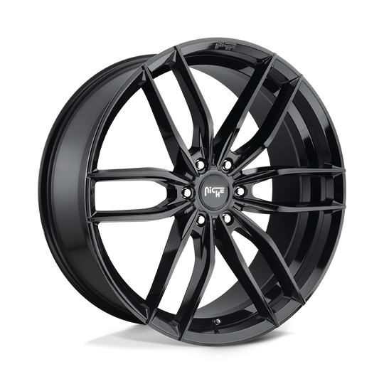 M209209094+40 - Niche M209 Vosso 20X9 6X120  40mm Gloss Black - Niche Wheels Canada
