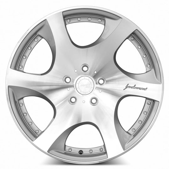 VP0320A55xx15S - MRR VP3 20X10.5 BLANK MM Silver Machine Face - MRR Wheels Canada