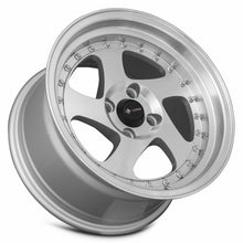 Load image into Gallery viewer, VR02158040020S-498 - Vors VR2 15X8 4X98 20MM Silver Machine Face Lip Chrome Rivet - Vors Wheels Canada