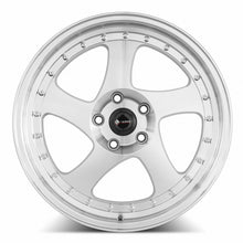 Load image into Gallery viewer, VR02188051435S - Vors VR2 18X8 5X114.3 35MM Silver Machine Face Lip Chrome Rivet - Vors Wheels Canada