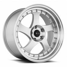 Load image into Gallery viewer, VR02189051435S-508 - Vors VR2 18X9 5X108 35MM Silver Machine Face Lip Chrome Rivet - Vors Wheels Canada