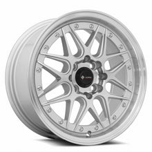 Load image into Gallery viewer, VR0716708H38S-408 - Vors VR7 16X7 4X108 38MM Silver Machine Face Lip Chrome Rivet - Vors Wheels Canada