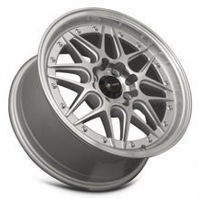 Load image into Gallery viewer, VR0716708H38S-498 - Vors VR7 16X7 4X98 38MM Silver Machine Face Lip Chrome Rivet - Vors Wheels Canada
