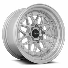 Load image into Gallery viewer, VR0715808H0S-498 - Vors VR7 15X8 4X98 0MM Silver Machine Face Lip Chrome Rivet - Vors Wheels Canada