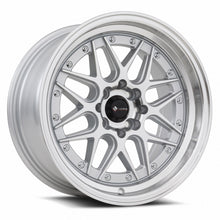 Load image into Gallery viewer, VR0716808H20S-408 - Vors VR7 16X8 4X108 20MM Silver Machine Face Lip Chrome Rivet - Vors Wheels Canada