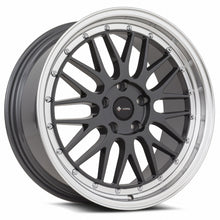 Charger l'image dans la galerie, VR08178051435HB - Vors VR8 17X8 5X114.3 35MM Hyper Black Machine Lip Chrome Rivet - Vors Wheels Canada