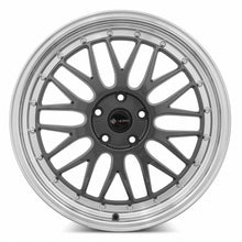 Load image into Gallery viewer, VR08188051435HB-512 - Vors VR8 18X8 5X112 35MM Hyper Black Machine Lip Chrome Rivet - Vors Wheels Canada