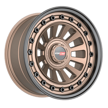 Charger l'image dans la galerie, 7021895X6XBL-12MBRB - Vortek VRD-702 18X9 Blank 5X/6X -12mm Matte Bronze Black Bolts  Lip - Vortek Wheels Canada