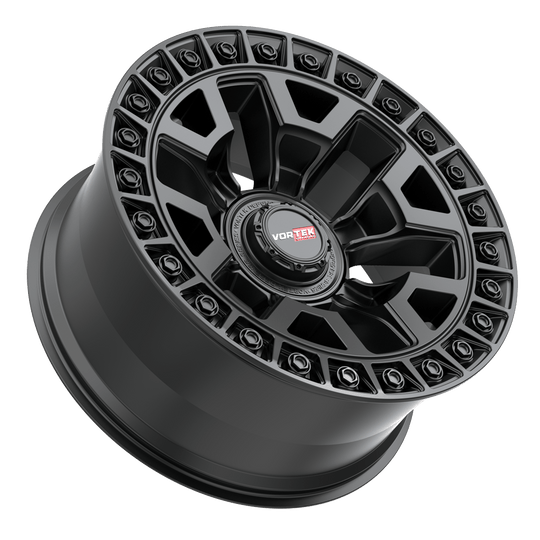 7042095570MB - Vortek VRD-704 20X9.5 6X135 / 6X139.7 0mm Matte Black - Vortek Wheels Canada