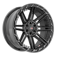 Charger l'image dans la galerie, 501221057-18BDCTR - Vortek VRP-501 22X10 6X139.7 / 6X135 -18mm Black Diamond Cut Ring W/ Dark Tint - Vortek Wheels Canada