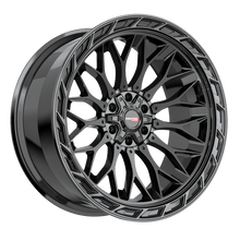 Charger l'image dans la galerie, 503201057-18GB - Vortek VRP-503 20X10 6X139.7 / 6X135 -18mm Gloss Black - Vortek Wheels Canada