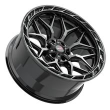 Load image into Gallery viewer, 504209570BDCDT - Vortek VRP-504 20X9 6X135 / 6X139.7 0mm Black Diamond Cut W/ Dark Tint - Vortek Wheels Canada