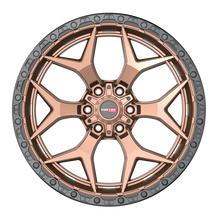 Load image into Gallery viewer, 6031898XBL-12MBR - Vortek VRT-603 18X9 Blank 8X -12mm Matte Bronze Black Bead Ring - Vortek Wheels Canada