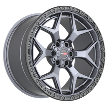 Charger l'image dans la galerie, 603179570MTB - Vortek VRT-603 17X9 6X135 / 6X139.7 0mm Matte Titanium Black Bead Ring - Vortek Wheels Canada