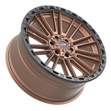 Load image into Gallery viewer, 60420958XBL-18MBR - Vortek VRT-604 20X9.5 Blank 8X -18mm Matte Bronze Black Bead Ring - Vortek Wheels Canada