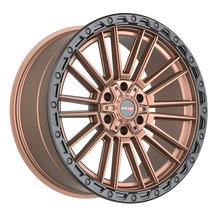 Charger l'image dans la galerie, 60417943-12MBR - Vortek VRT-604 17X9 5X139.7 / 5X127 -12mm Matte Bronze Black Bead Ring - Vortek Wheels Canada